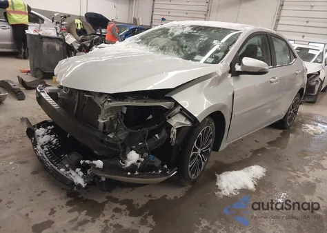 2016 Toyota Corolla S Plus from USA, damaged, VIN 2T1BURHE6GC610227